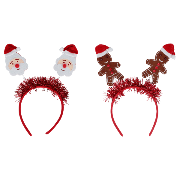 24 x Haarreif X-Mas (24 Stück)