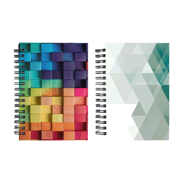 24 x Spiralnotizbuch Hardcover (24 Teile)