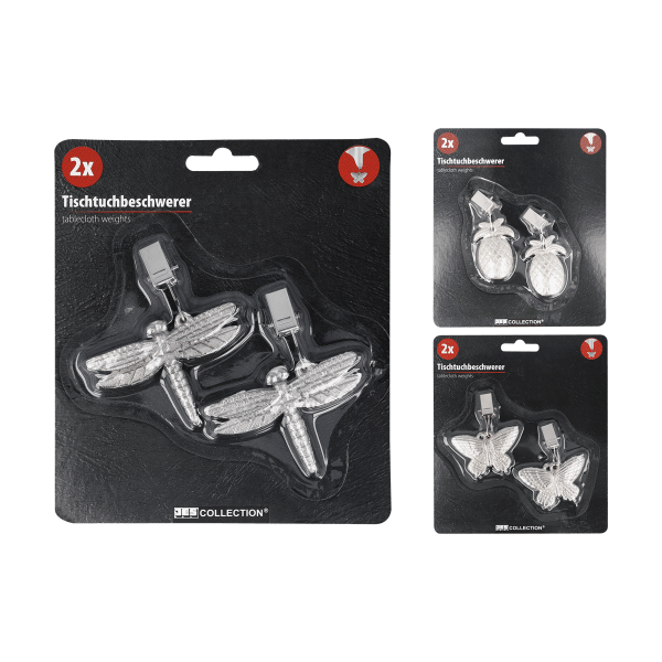 24 x 2er Tischtuchbeschwerer (48 Stück)