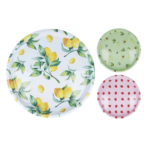 Tablett FRUITS Ø28 cm