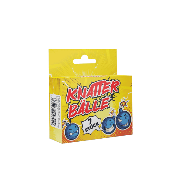 7er Set Knatterbälle