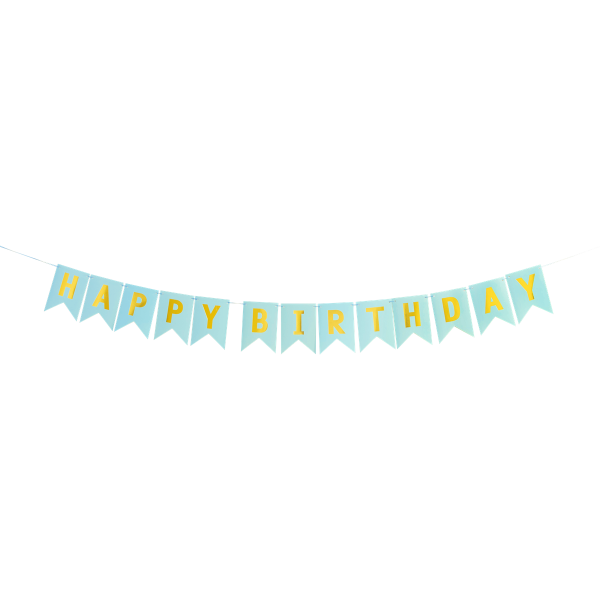 24 x Girlande Happy Birthday (24 Teile)