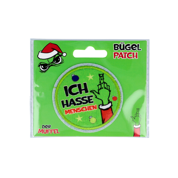 Bügelaufnäher Patches &#039;Der Muffel&#039;