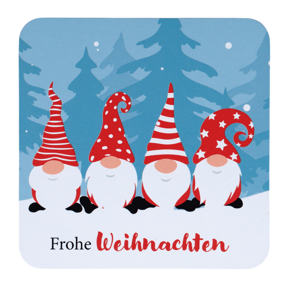 Kork-Untersetzer X-Mas