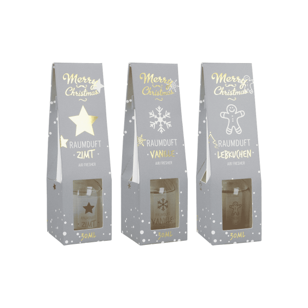 24 x Weihnachts-Raumdüfte à 30 ml (24 Stück)