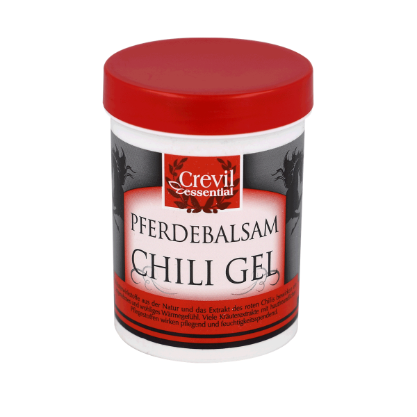 24 x Crevil Pferdebalsamgel Chili à 150ml (3.600 ml)