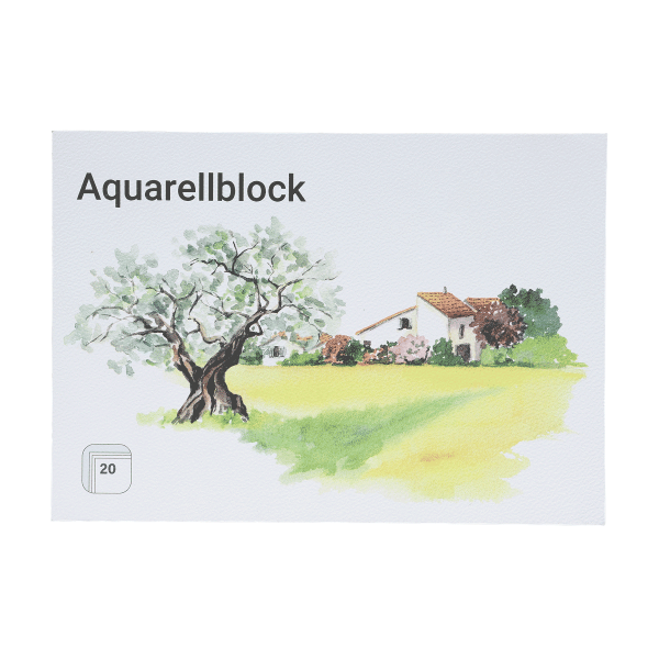 Aquarell Mal- und Zeichenblock A5