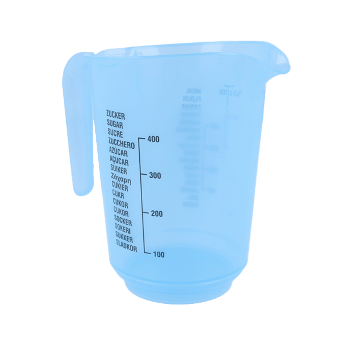 Messbecher Litermaß aus Plaste 1,5 Liter DDR