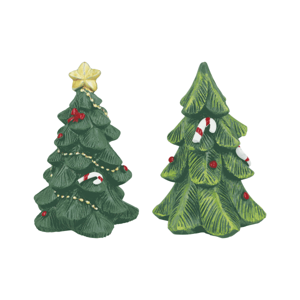 24 x Dekofigur Weihnachtsbaum (24 Stück)