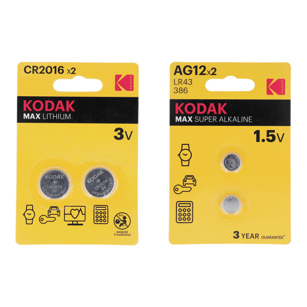 48 x 2er Kodak Knopfbatterien (96 Teile)