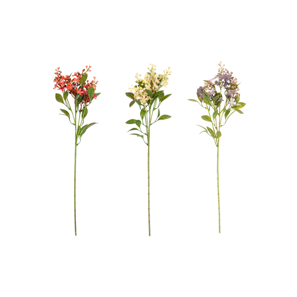 Dekozweig mit Blüten