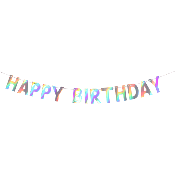 Girlande HAPPY BIRTHDAY