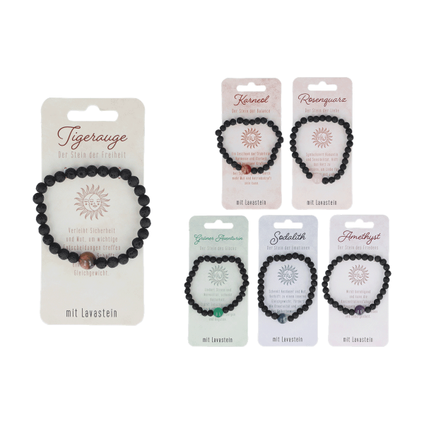 Armband LAVASTONE