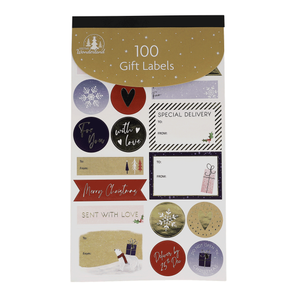 100er Geschenksticker