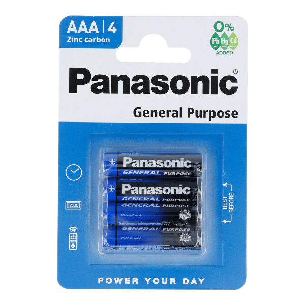 12 x 4er Panasonic Microbatterien (48 Teile)
