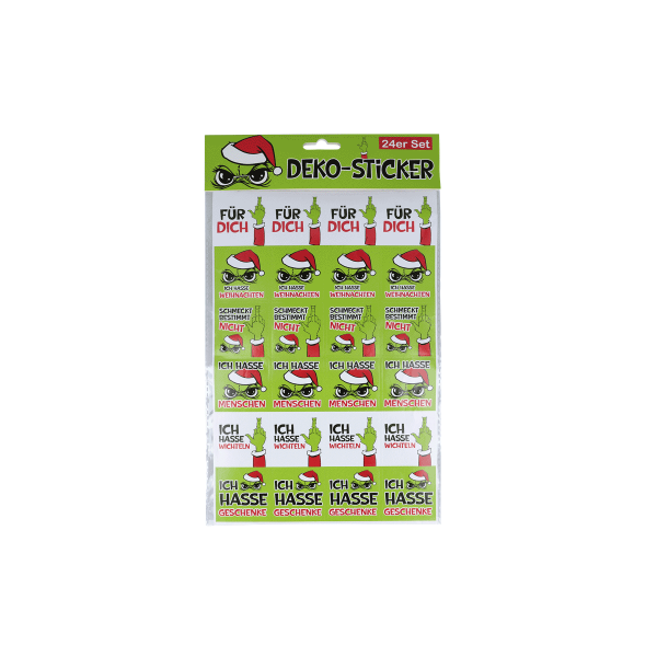 24er Stickerset &#039;Der Muffel&#039;