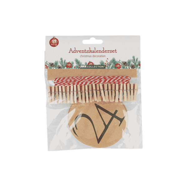 24 x DIY Adventskalender Sets à 49 Stück (1176 Teile)