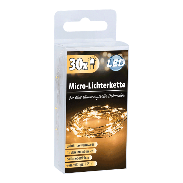 24 x 30er LED-Lichterkette