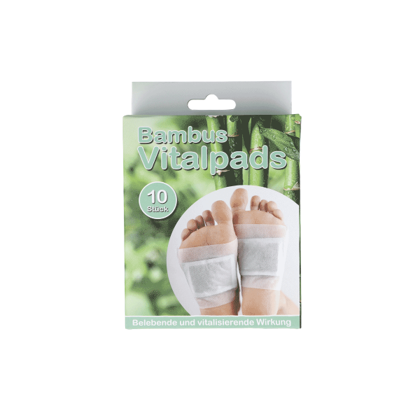 10er Bambus Detox Vital-Pads