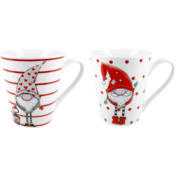 12 x Kaffeebecher WICHTEL Ø8 cm