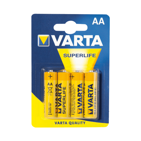 4er Varta Mignonbatterien AA