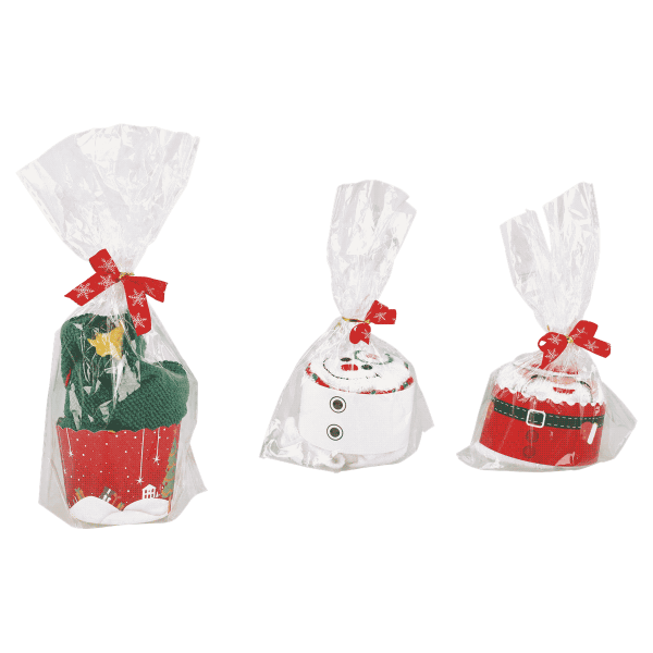 24 x Handtuch X-MAS 30x30 cm (24 Stück)