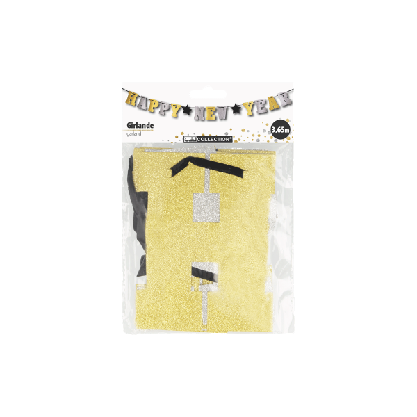 Papier-Girlande 3,65 m