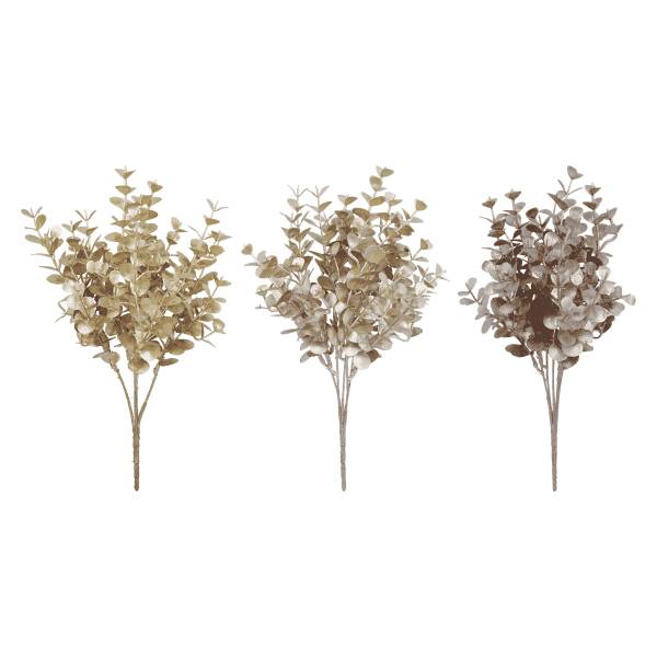 12 x Dekostrauch Eukalyptus 33 cm (12 Stück)