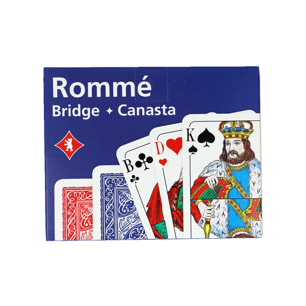 Kartenspiel Rommé (2 x 55 Karten)