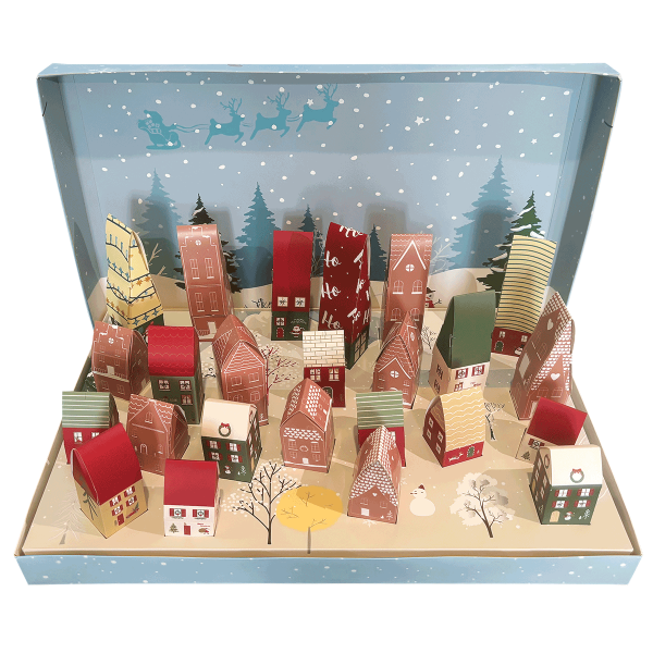 DIY 3D-Adventskalender X-MAS