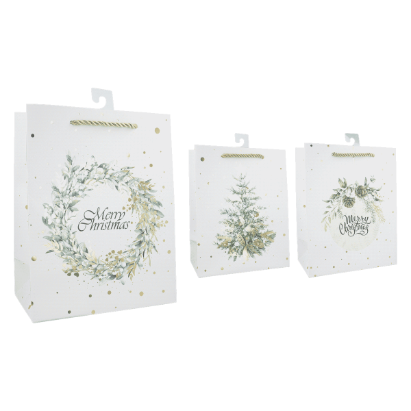 24 x Geschenktasche X-Mas (24 Stück)