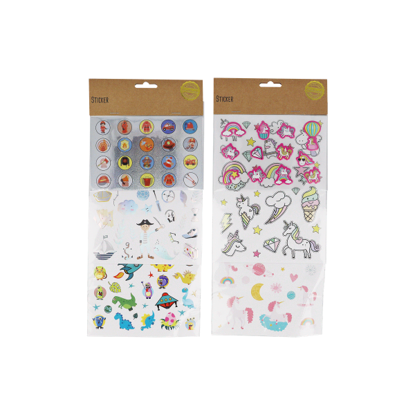 3er Stickerbogen